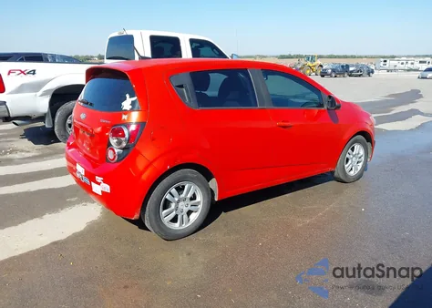 2012 Chevrolet Sonic 2Ls from USA, damaged, VIN 1G1JA6SH2C4166646